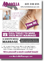 15 Minute Office Massage Flyer